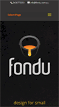 Mobile Screenshot of fondu.com.au